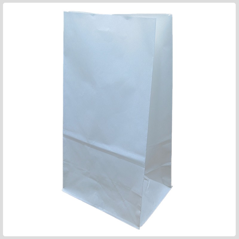 Bolsa de papel blanco 4 LB