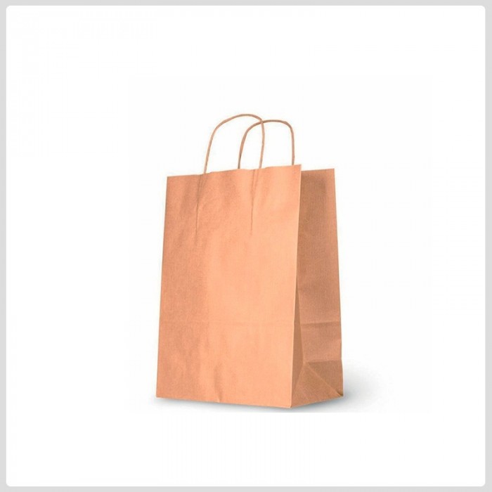 Bolsa de papel kraft To GO con ASA